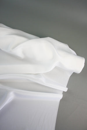 Silk Crepe de Chine | Porcelain