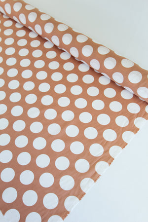 Manchego - Printed Cotton | Cantaloupe Remnant (1.3M)