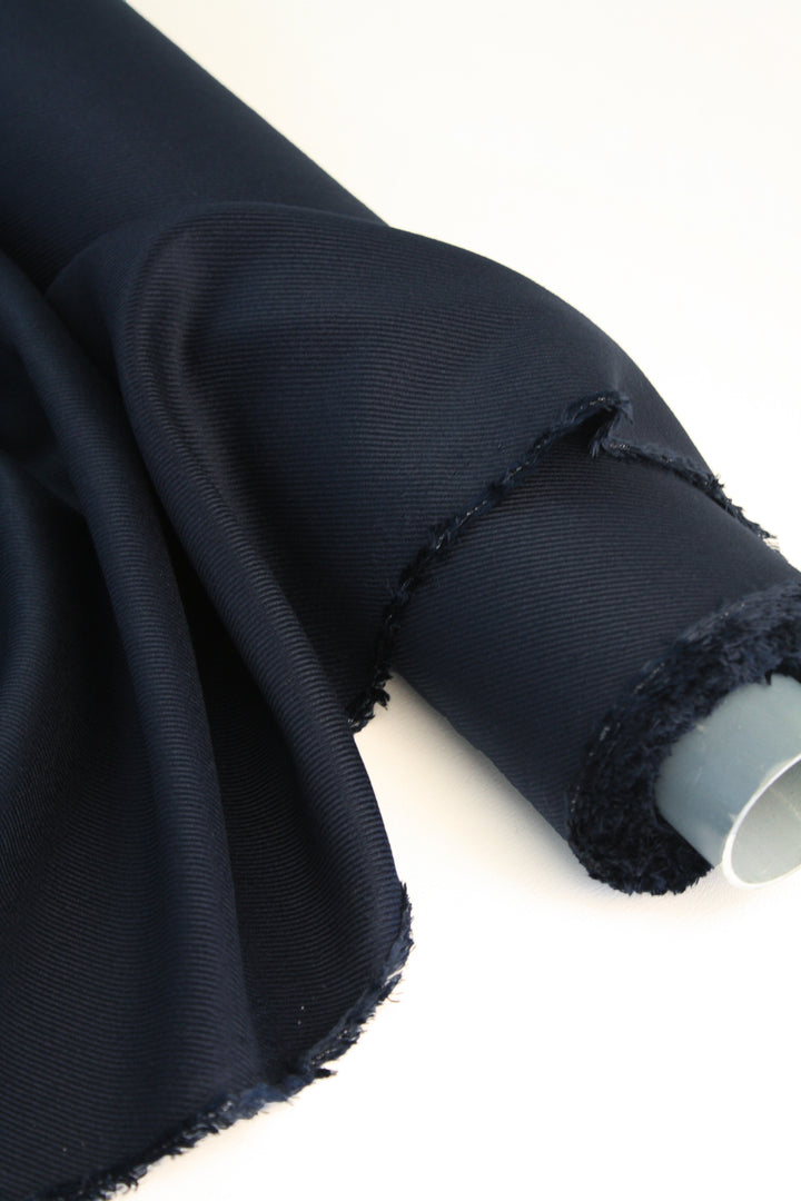 Pandoro - Wool Silk Linen | Indigo (LAST CUT - 2M)