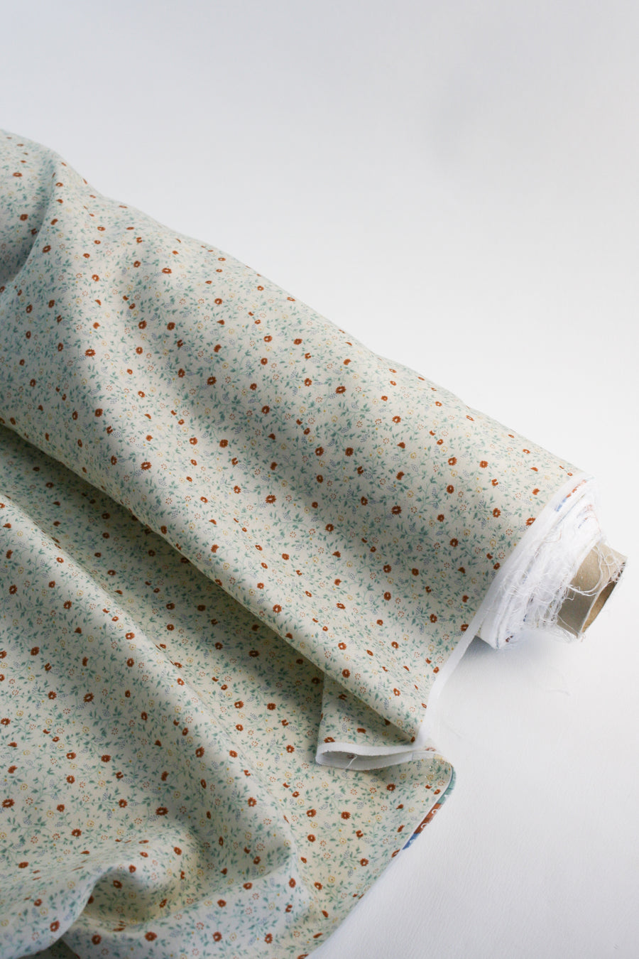 Libby - Printed Cotton | Sage