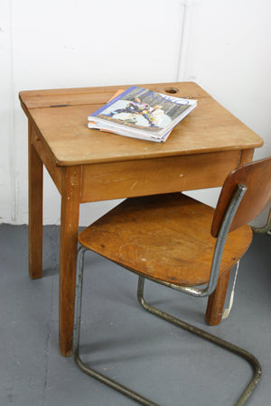 Mid-Century School Desk