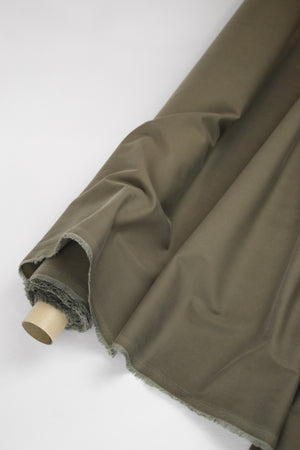 Ellis - Cotton Cupro Shirting | Military Remnant (1.3M)