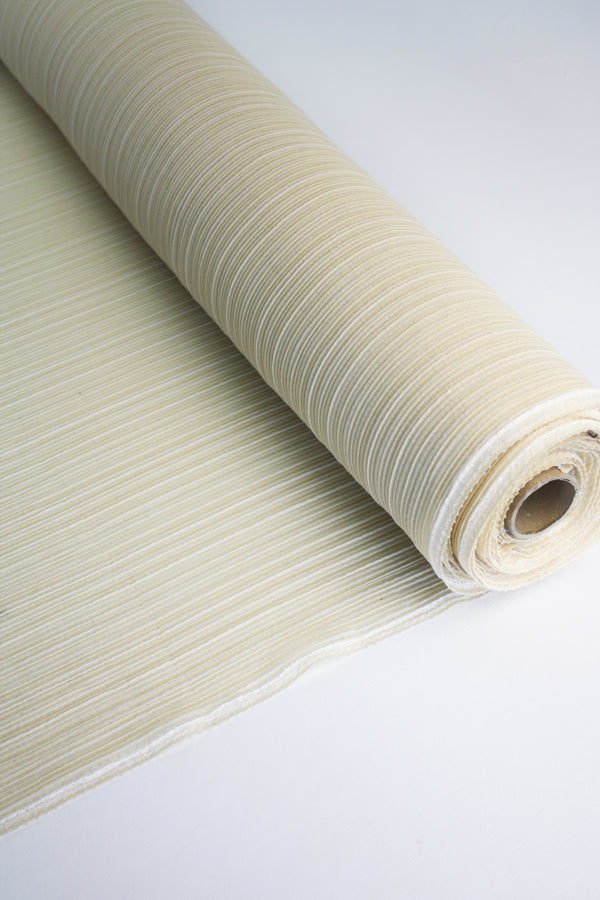 Pleats - Made in Japan | Cream #1 (LAST CUT - 4.5M)