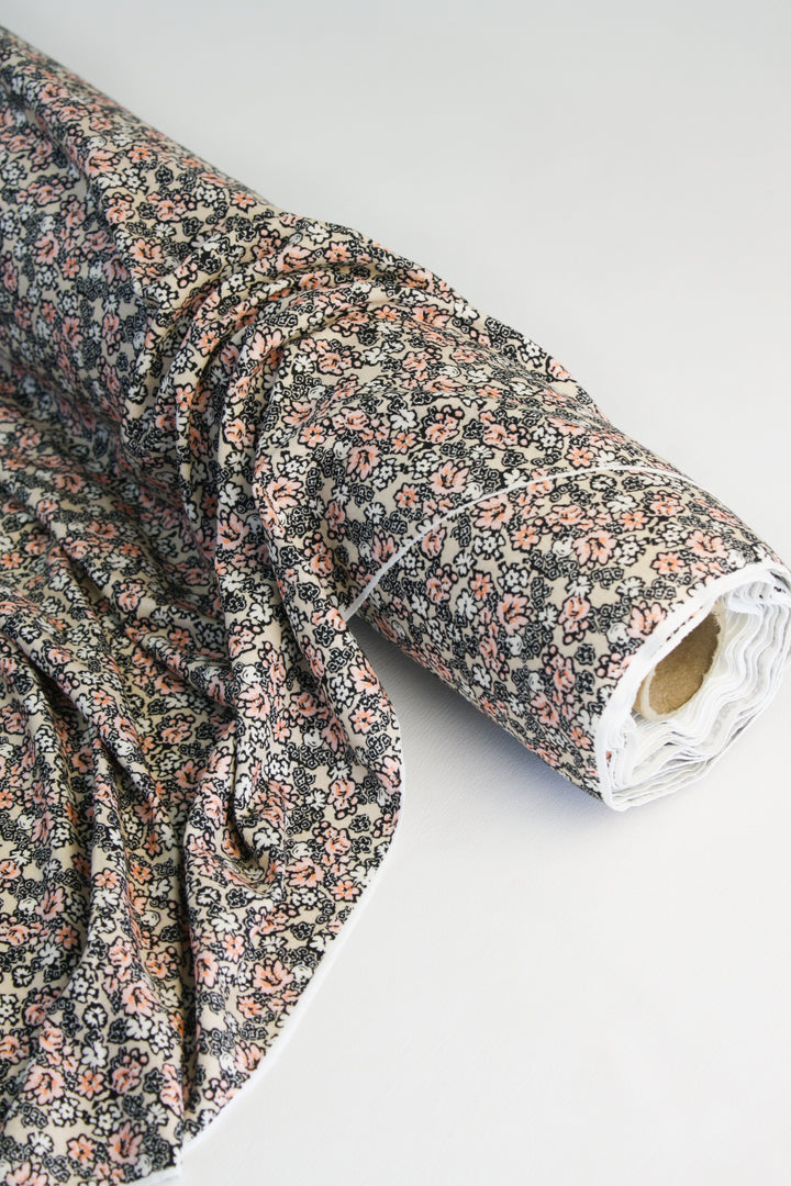 Mercier - Printed Viscose Knit | Bisque