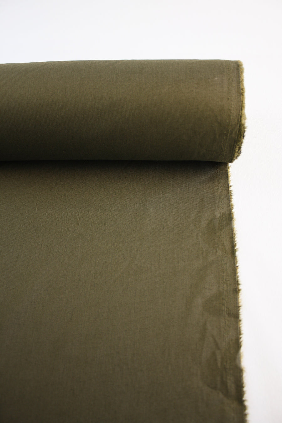 Leon - Japanese Stretch Linen | Military