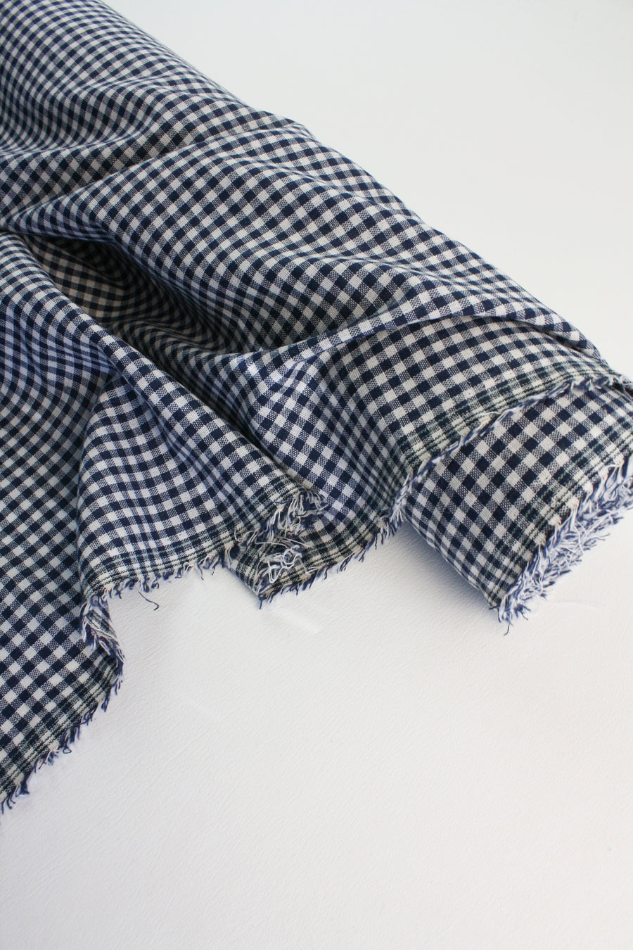 Piazza - Yarn Dyed Linen Check | Mountain