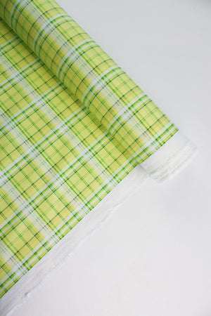 Imogen - Cotton Poplin | Lime Spritz