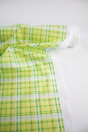 Imogen - Cotton Poplin | Lime Spritz