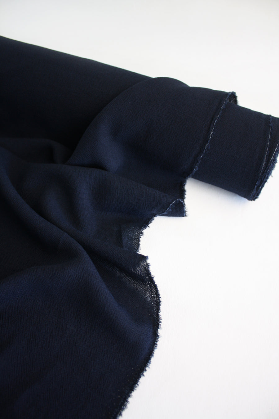 Ottorino - European Wool Crepe | Indigo