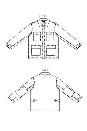 Paynter - Jacket Pattern XS-XXL