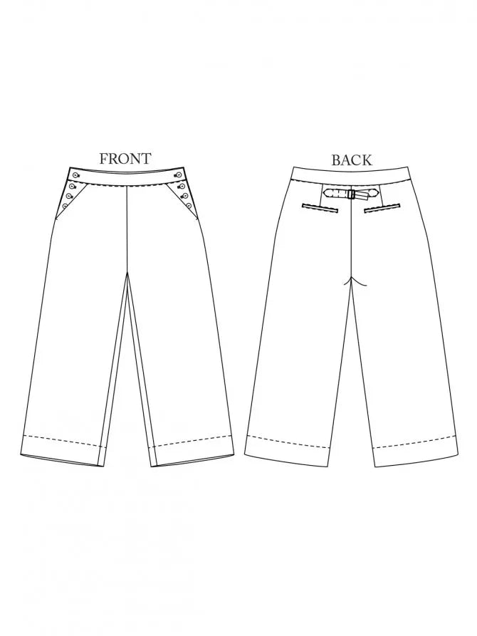 The Quinn Trouser - Trouser Pattern