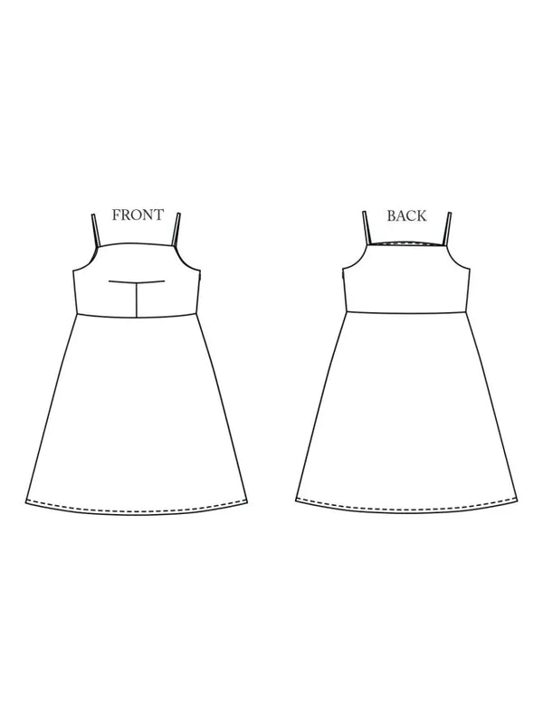 The Sommer - Dress Pattern (Size 6-18)