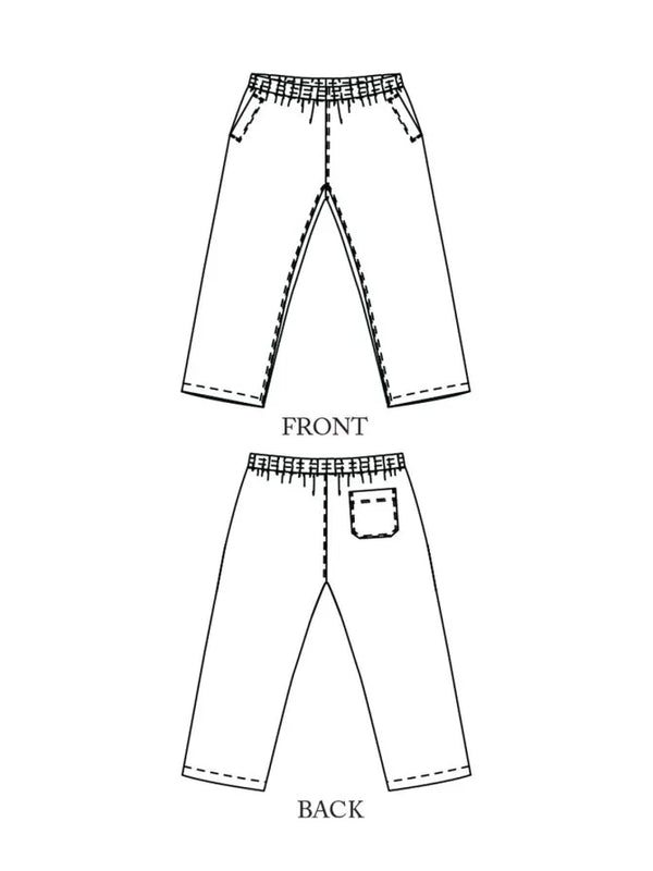 The Wednesday - Trouser Pattern (Size 26" - 50" Waist)