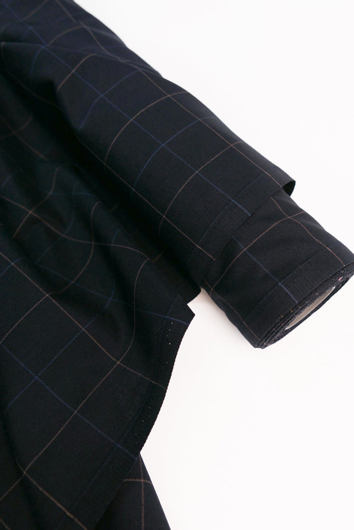 Lazio - Japanese Wool Suiting | Blue Wren (LAST CUT - 1.2M)