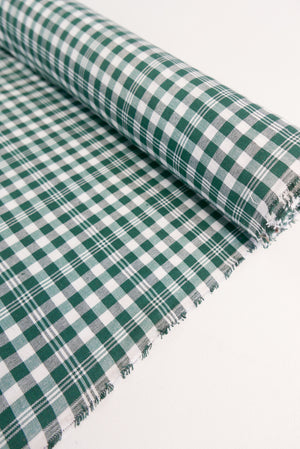 Dolly - Yarn Dyed Linen Check | Clover