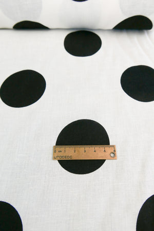 Bichon - Printed Linen | Polkadot