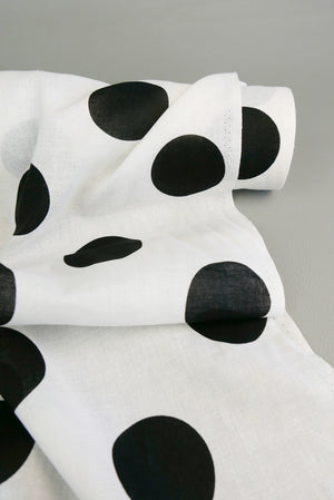 Bichon - Printed Linen | Polkadot