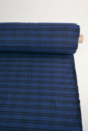 Ex-Designer | Italian Flannel - Royal Blue