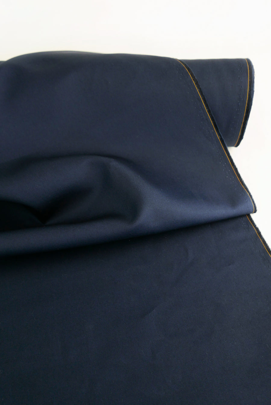 Ex-Designer | Japanese Grosgrain Shirting - Navy