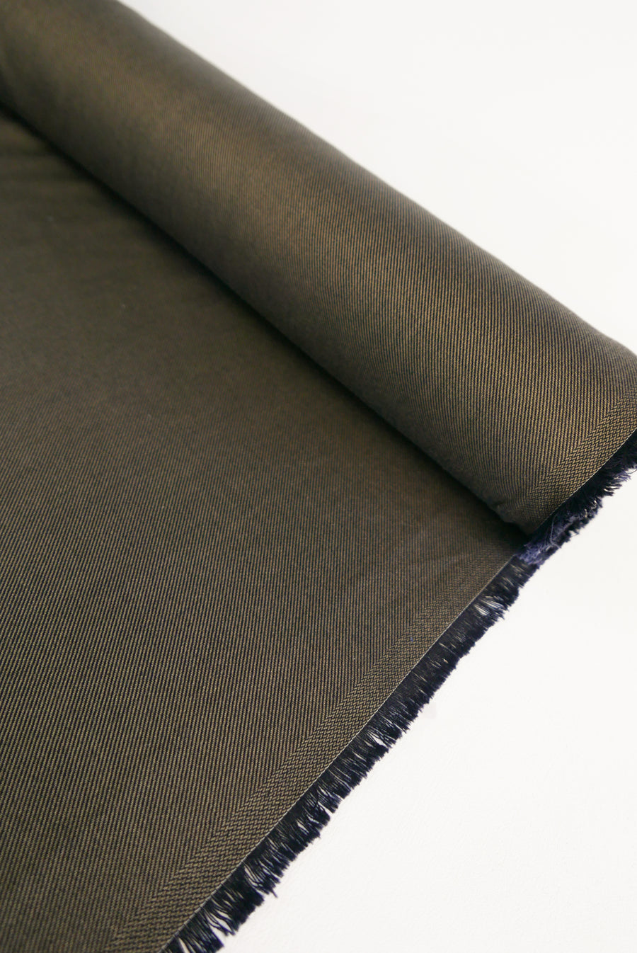 Ex-Designer | Japanese Wool Cotton Twill - Gold