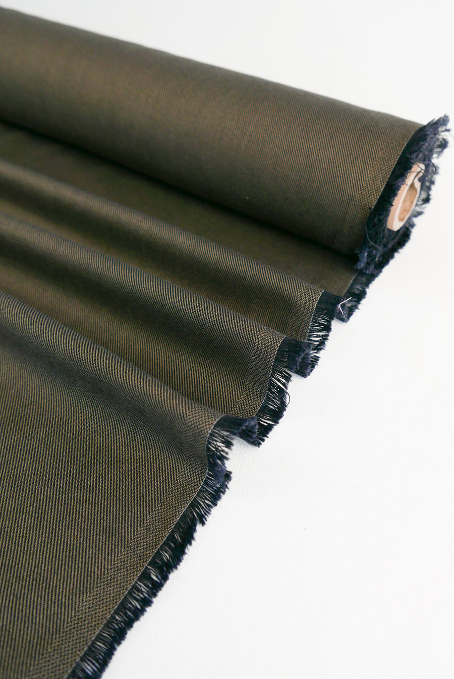 Ex-Designer | Japanese Wool Cotton Twill - Gold