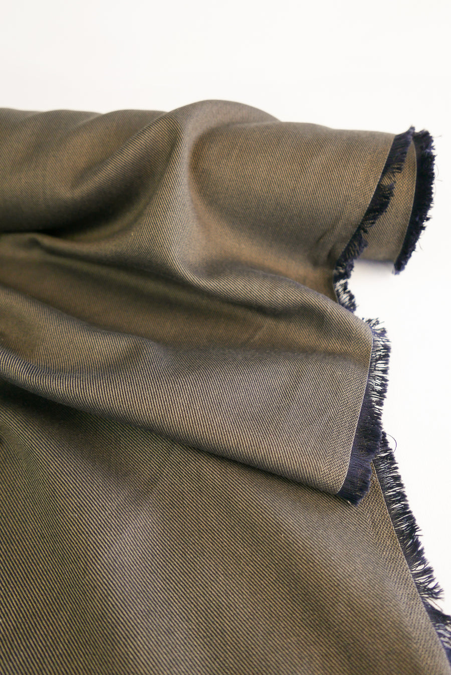 Ex-Designer | Japanese Wool Cotton Twill - Gold