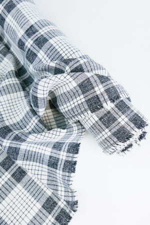 Bella - Yarn Dyed Linen Check | Biro