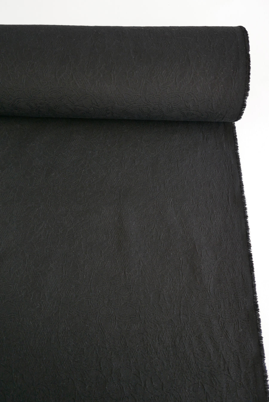 Jasmine - Cotton Jacquard | Classic Black Remnant (1.8M)