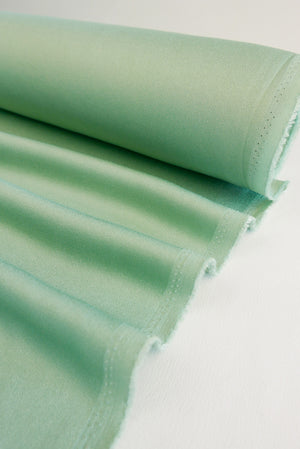 Satin Back Crepe | Seafoam