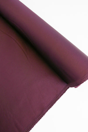 Satin Back Crepe | Raisin