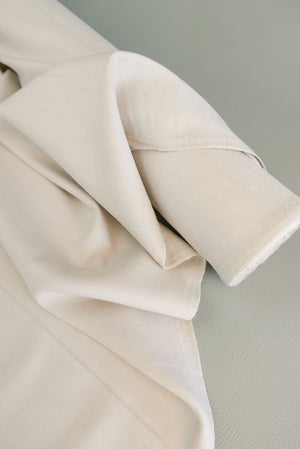 Kyoto - Wool Gabardine | Oyster