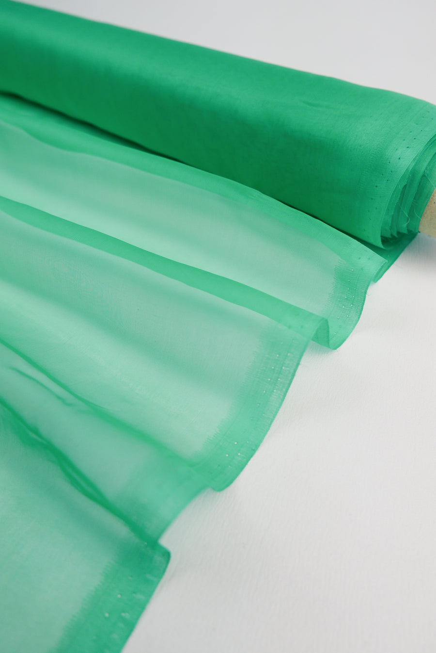 Italian Silk Georgette | Apple (LAST CUT - 1.8M)