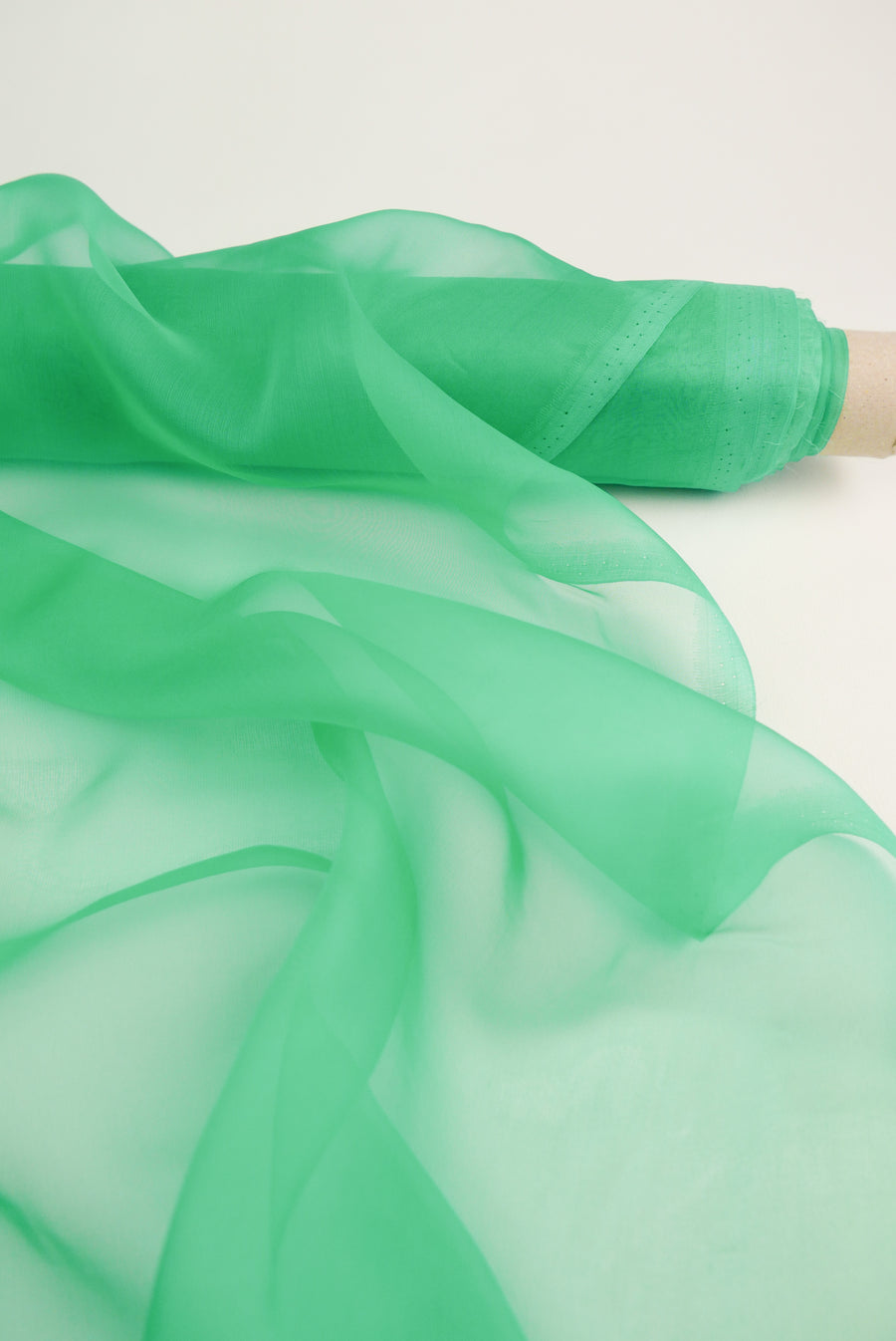 Italian Silk Georgette | Apple (LAST CUT - 1.8M)