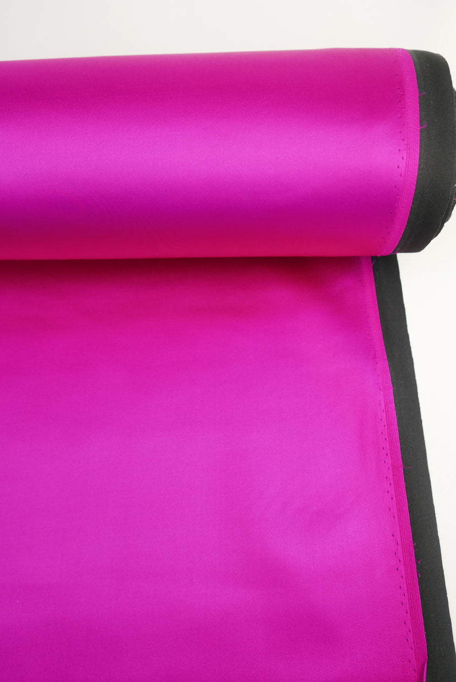 Italian Bonded Silk Satin | Magenta