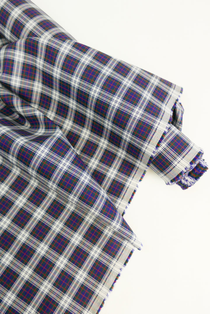 SÖKTAŞ - Cotton Shirting | Tartan Plaid