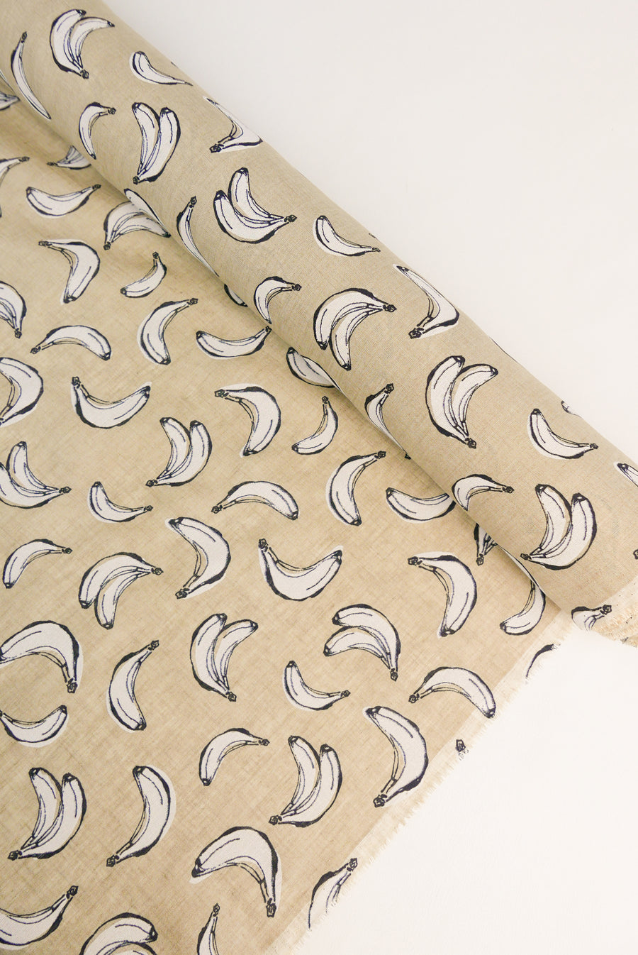 Warhol - Printed Italian Linen | Sahara