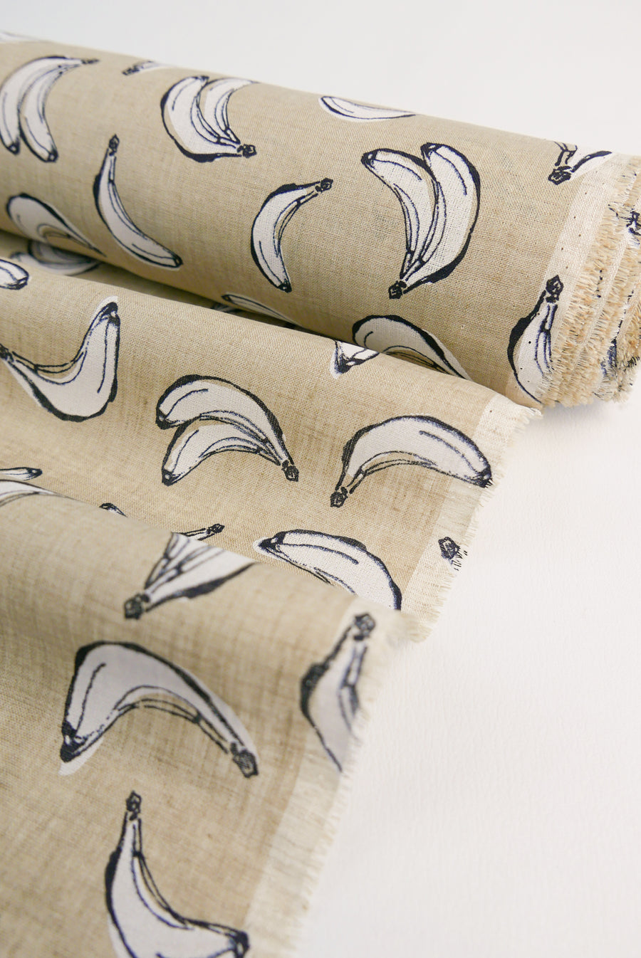 Warhol - Printed Italian Linen | Sahara