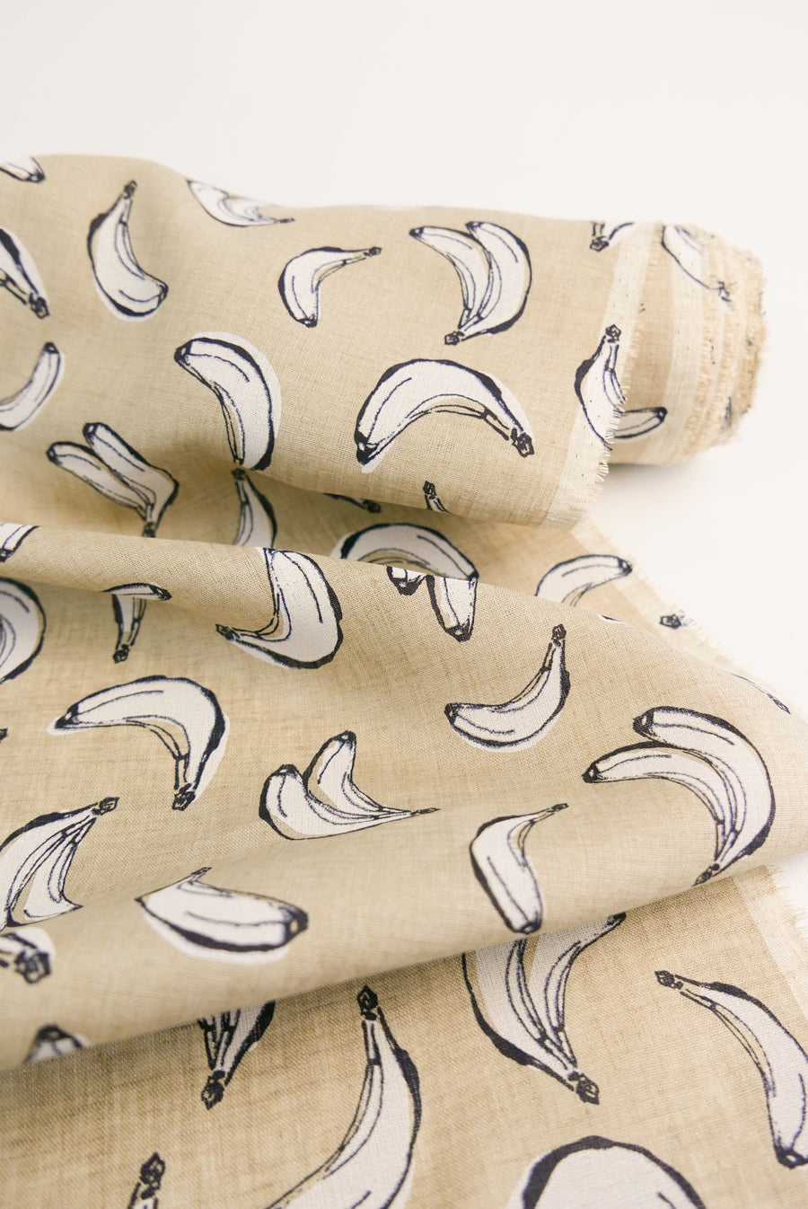 Warhol - Printed Italian Linen | Sahara