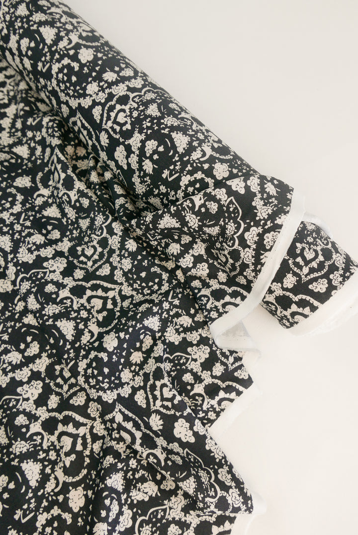 Linette - Printed Viscose Twill | Paisley