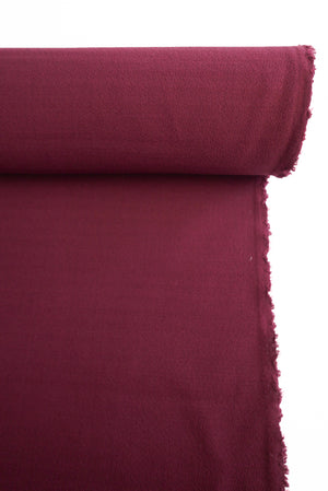 Costanzo - European Wool Crepe | Merlot