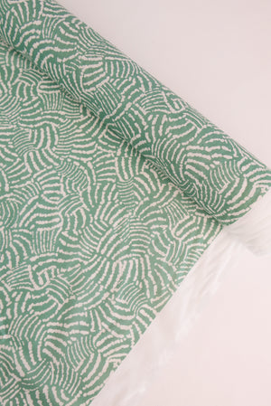 Margot - Printed Cotton Voile | Seafoam