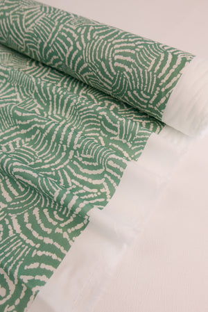 Margot - Printed Cotton Voile | Seafoam