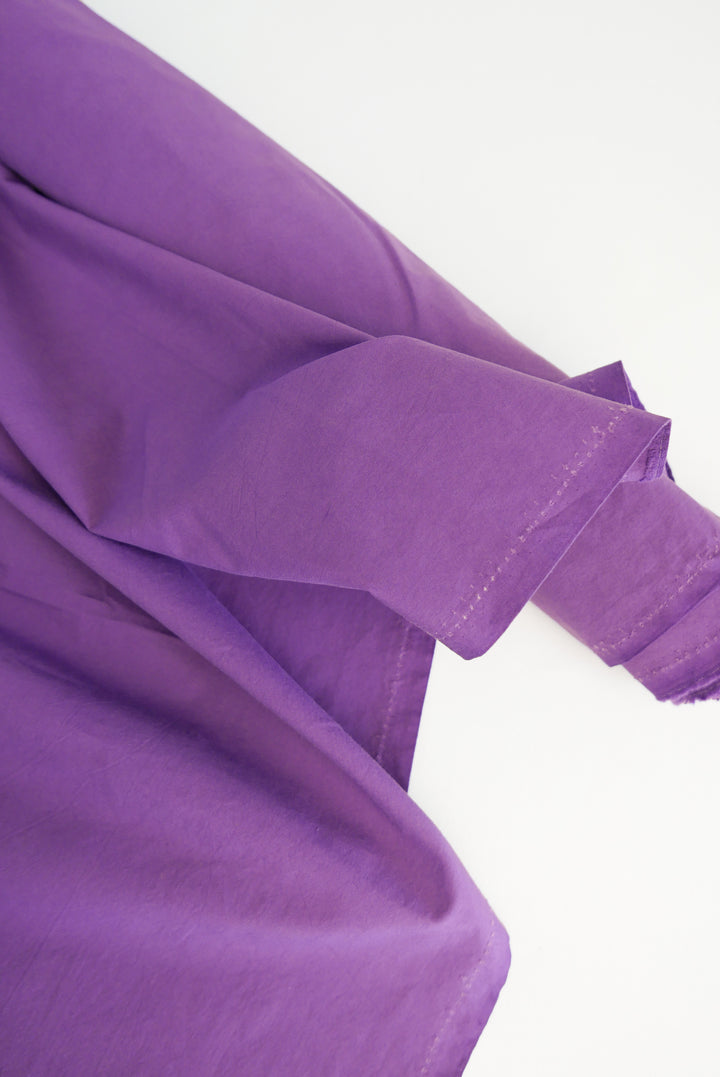 Typewriter - Cotton Shirting | Grape