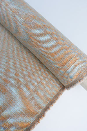 Clevedon - European Basketweave Jacquard | Clay