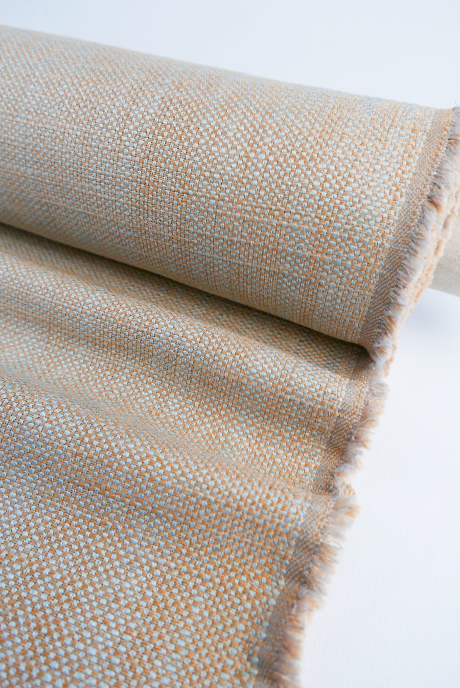 Clevedon - European Basketweave Jacquard | Clay