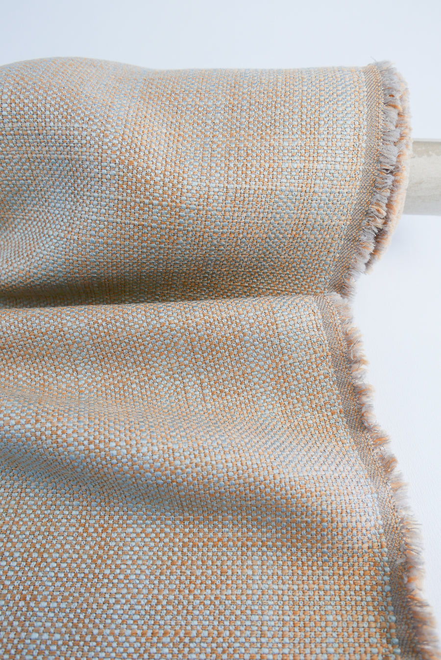 Clevedon - European Basketweave Jacquard | Clay