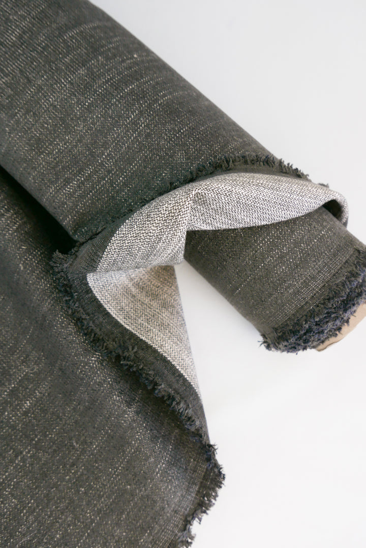 Radda - Italian Linen Jacquard | Seed