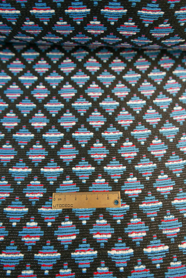 Cleopatra - Lurex Jacquard | Blue Scarab