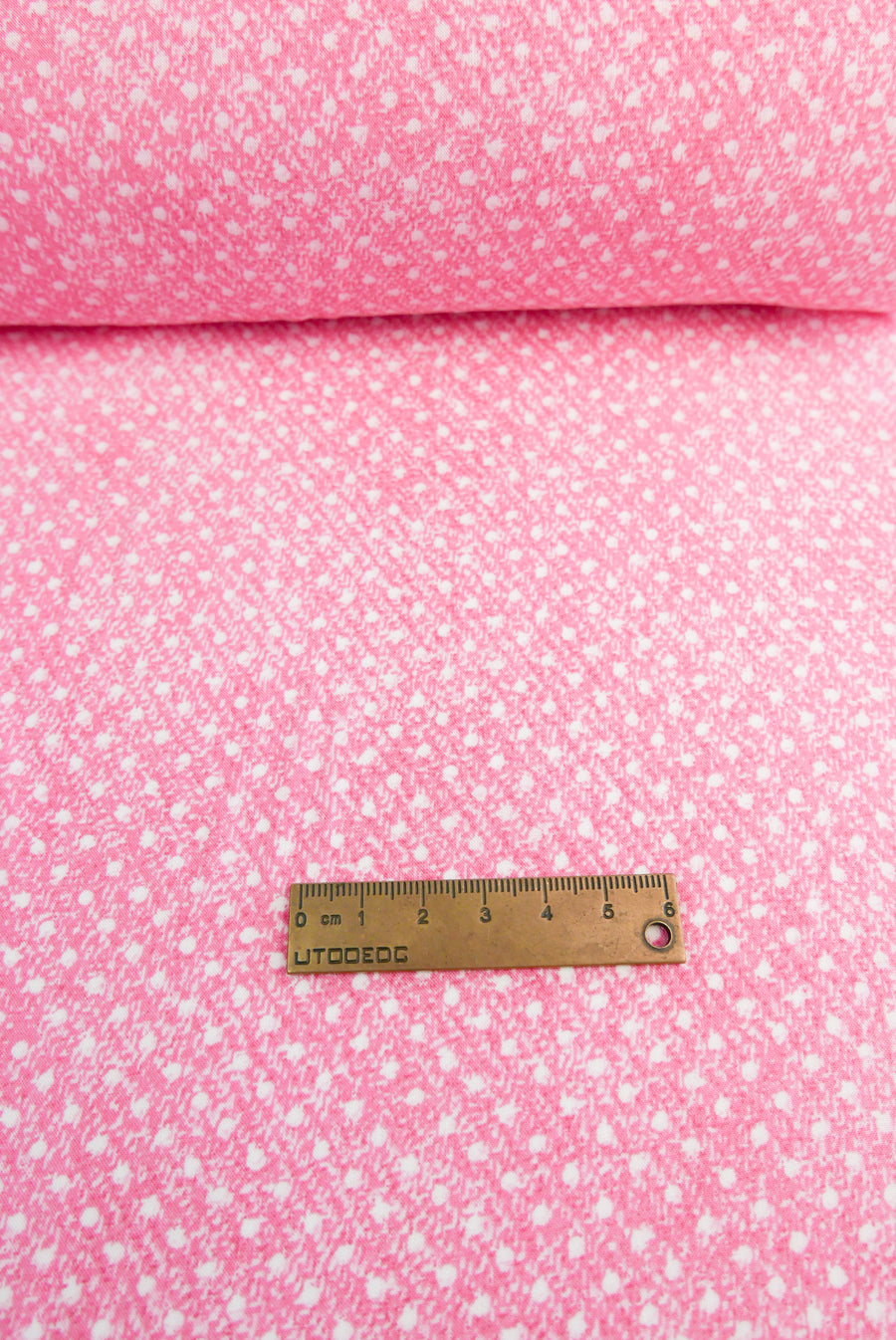 Mackenzie - Printed Viscose | Sherbert Pink