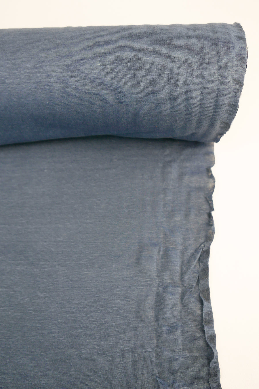 Claire - Japanese Linen Knit | Blue Denim